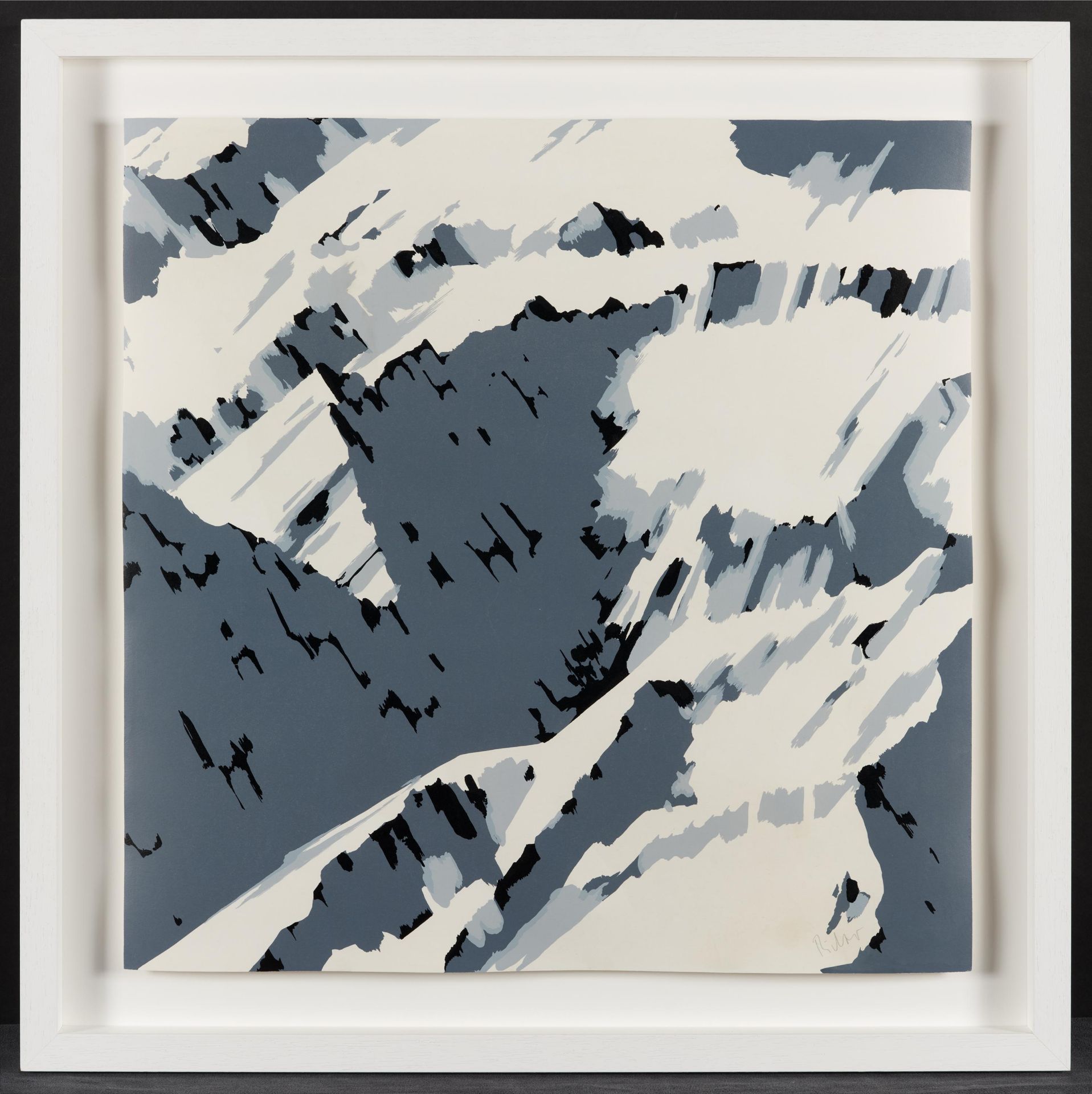 Gerhard Richter: Schweizer Alpen I (B2) - Image 2 of 3