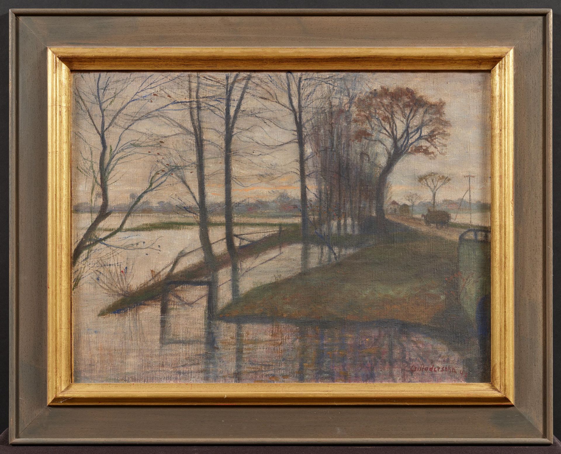 Otto Modersohn: Hochwasser - Image 2 of 3