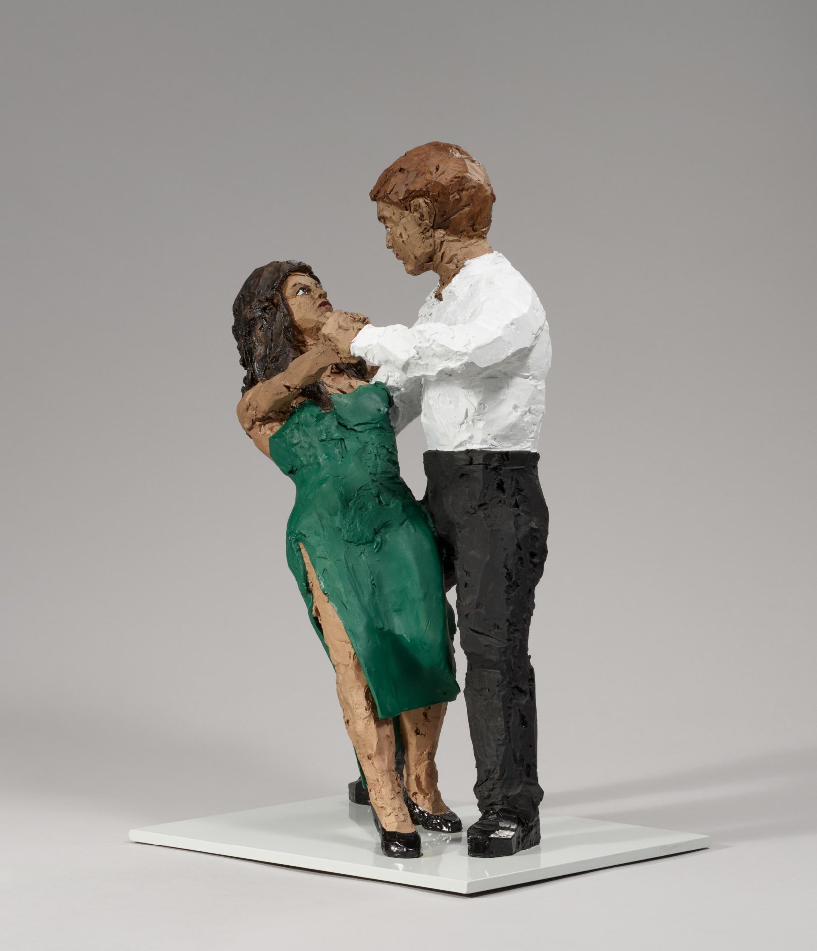 Stephan Balkenhol: Tanzendes Paar - Bild 2 aus 4