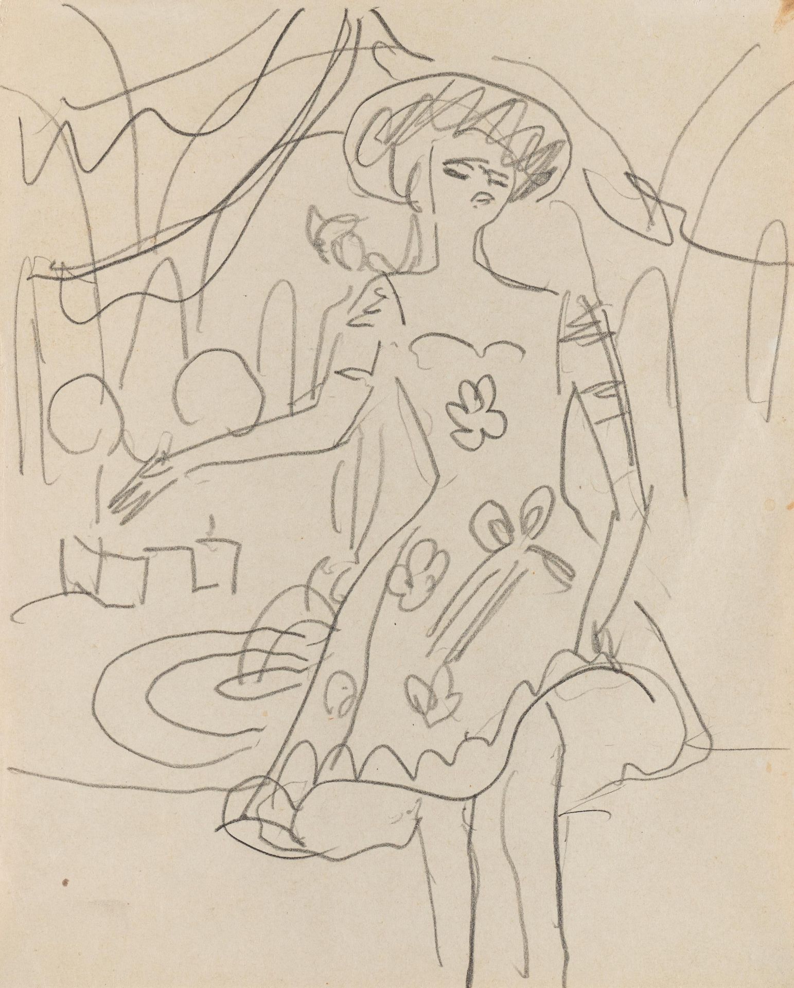 Ernst Ludwig Kirchner: Tänzerin