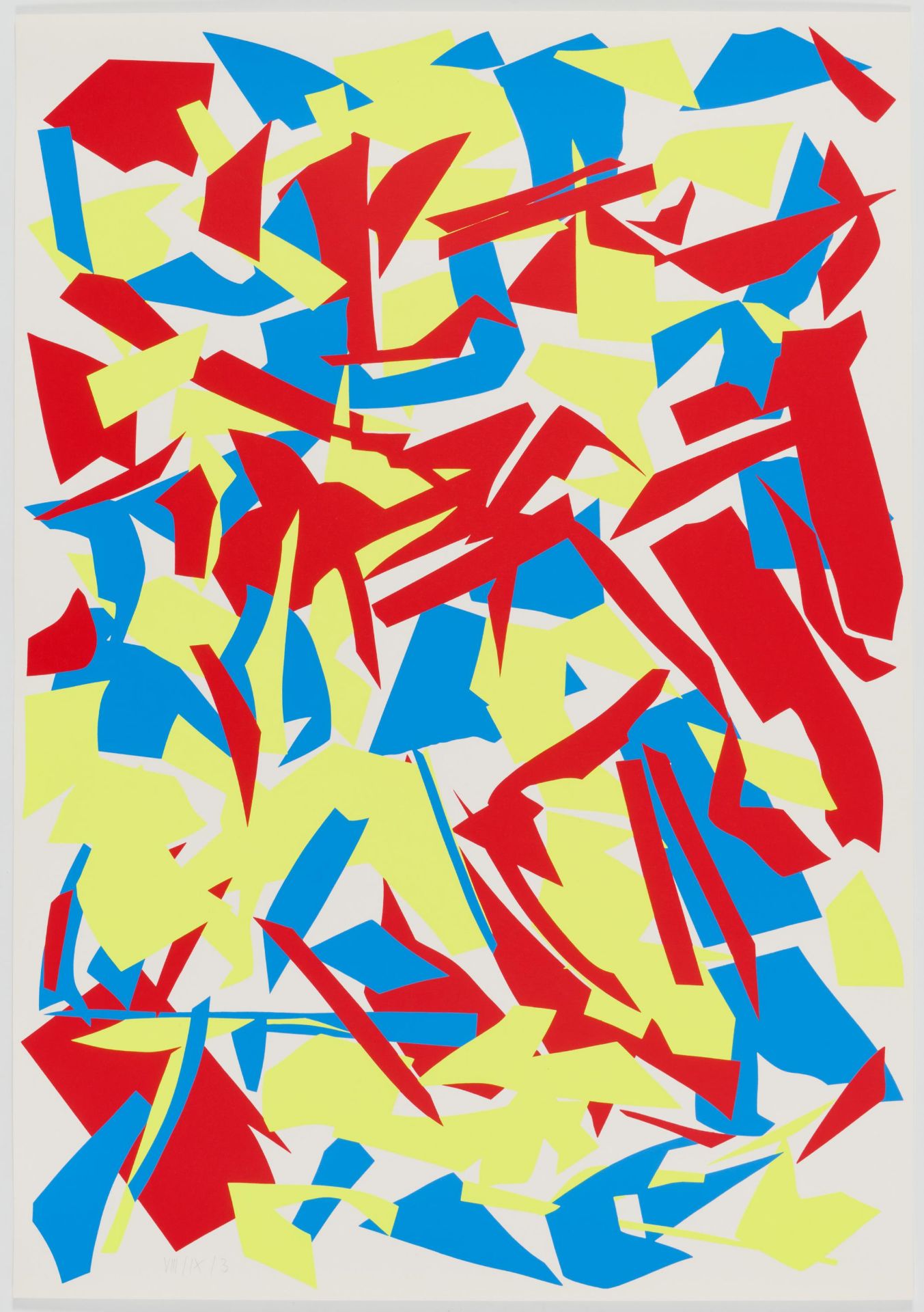 Imi Knoebel: Rot Gelb Blau (54 Messerschnitte) - Bild 24 aus 25