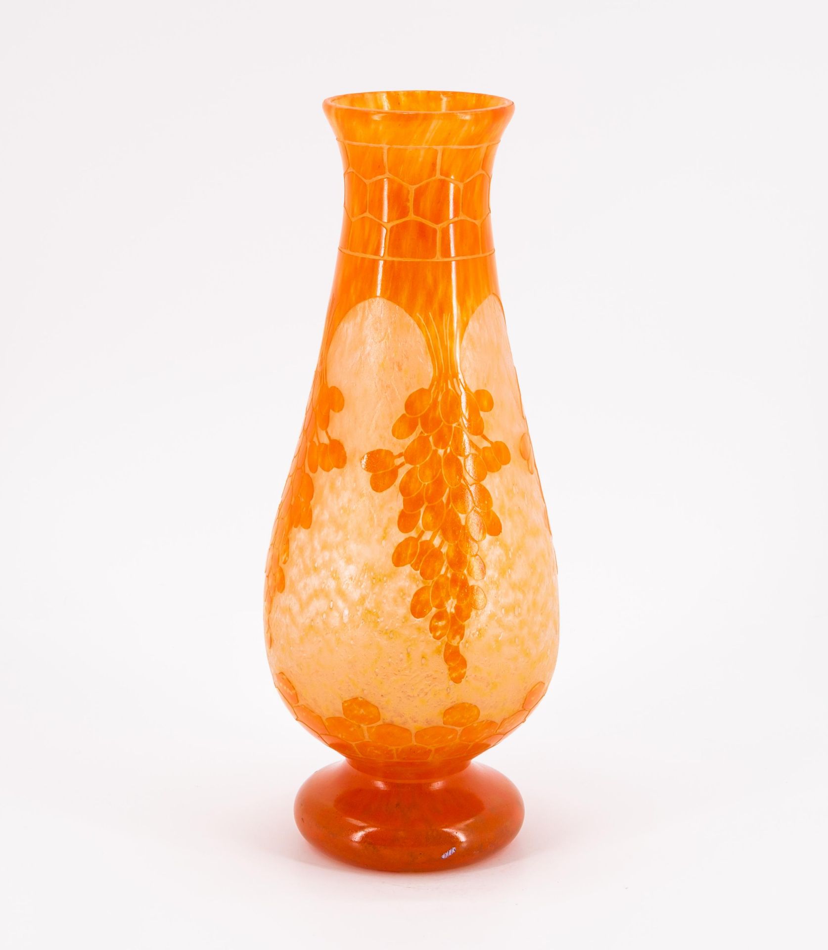 Charles Schneider. "Le Verre Français": Große Balustervase "Dattiers" - Bild 2 aus 7