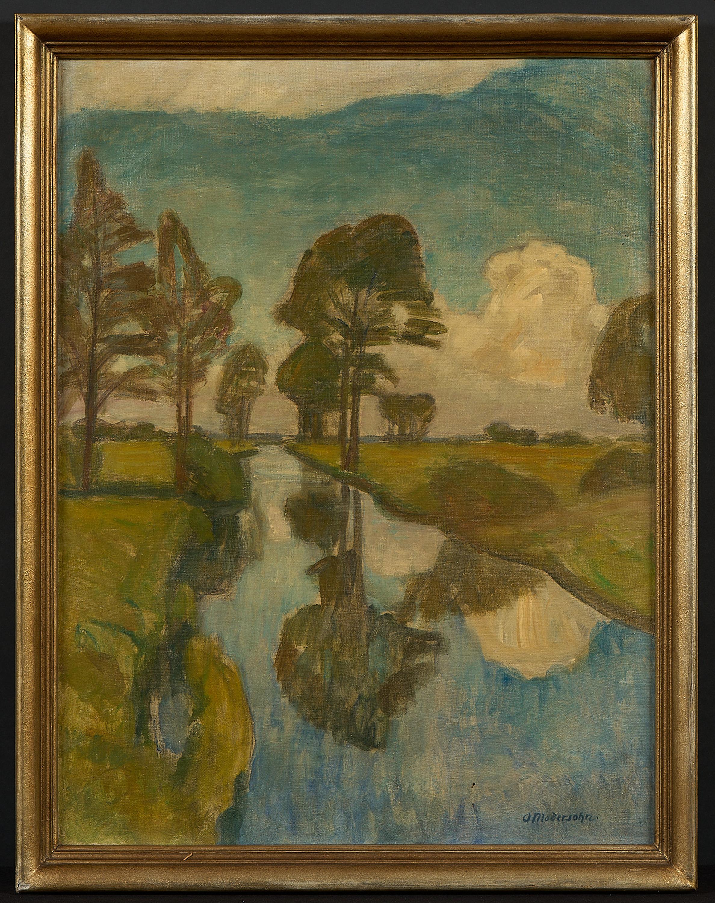 Otto Modersohn: Frühjahr an der Wümme - Image 2 of 4