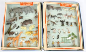 Britains - Zoo Animals - Set 7329 [1967 - 68 Only] 