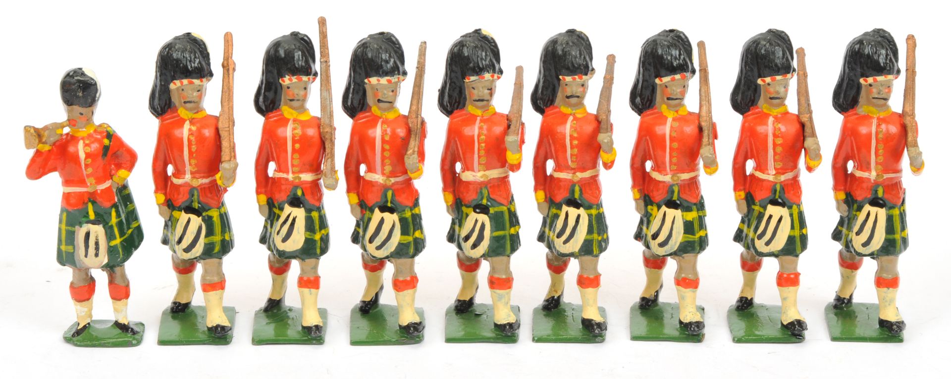Britains - From Various Gordon Highlanders Sets [1914 Version / Pre War Issues]