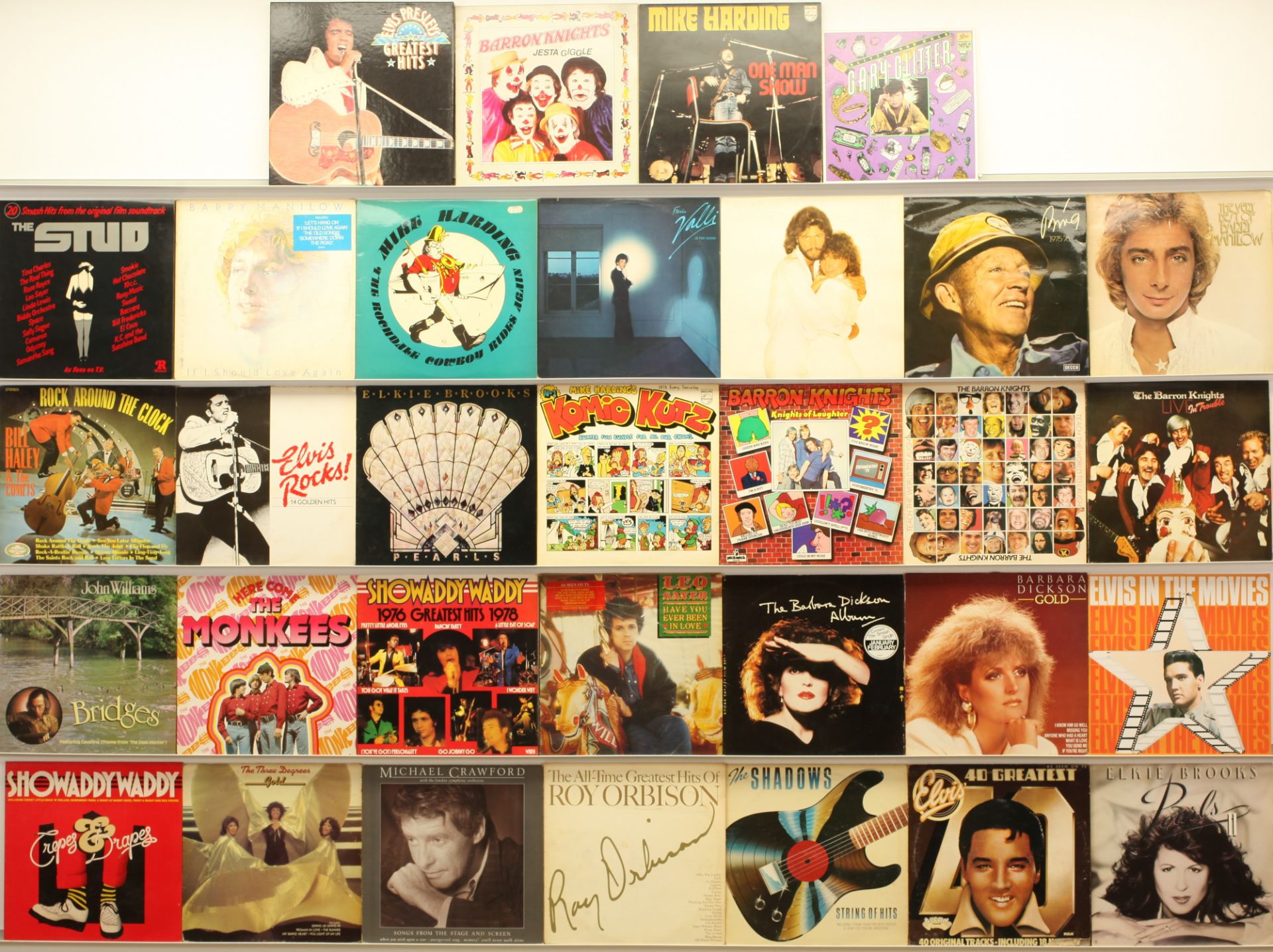 Rock n Roll, Pop and Easy Listening LPs