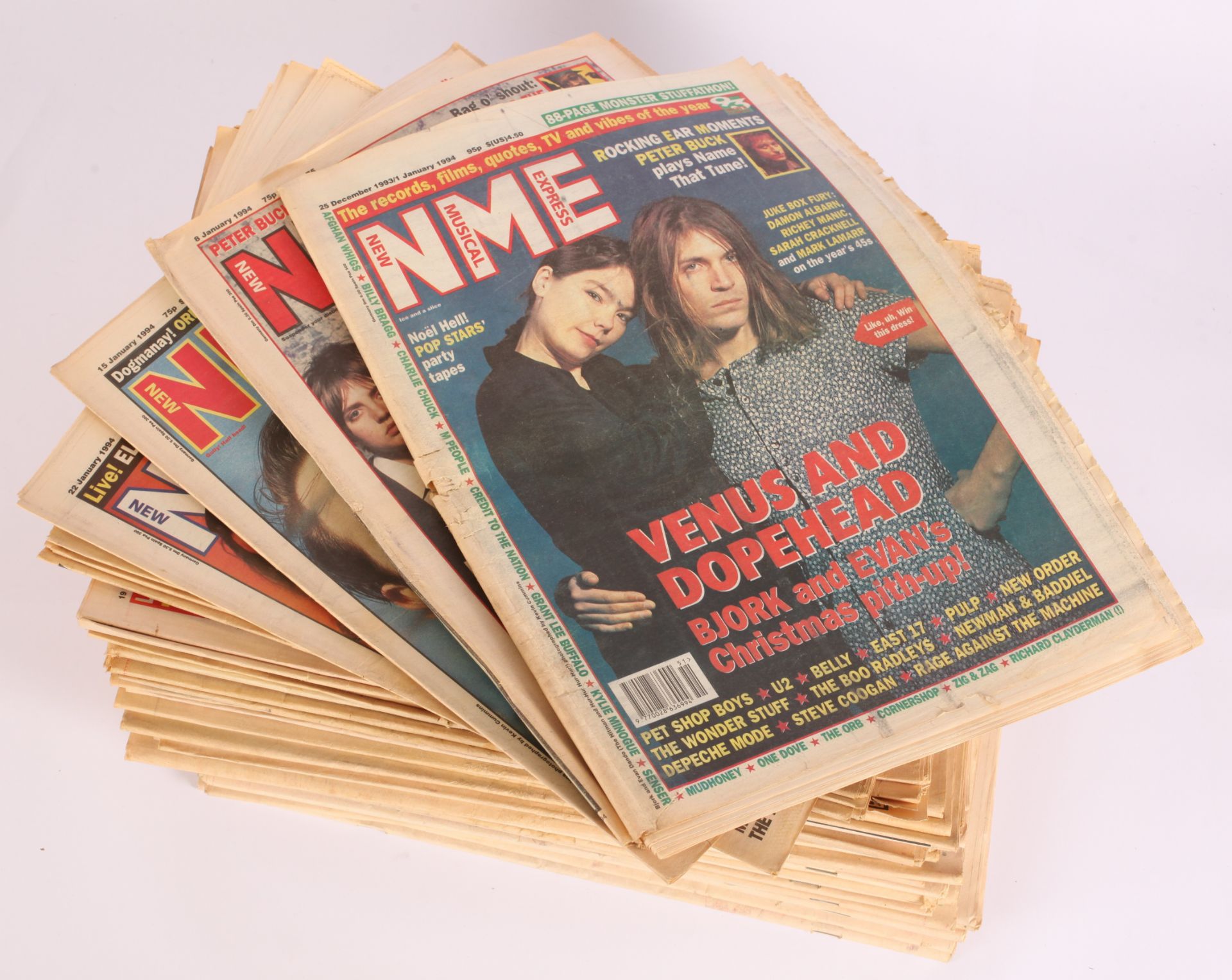 New Musical Express (NME) Magazines From 1994