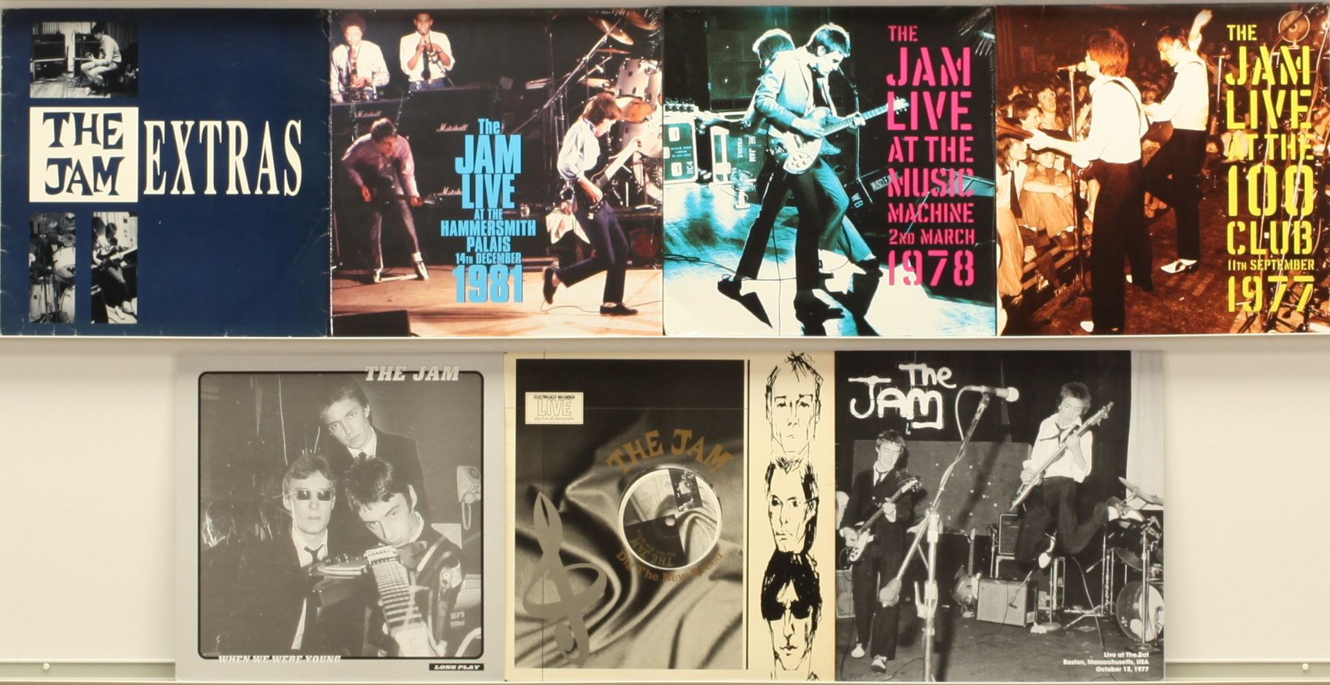 The Jam LPs