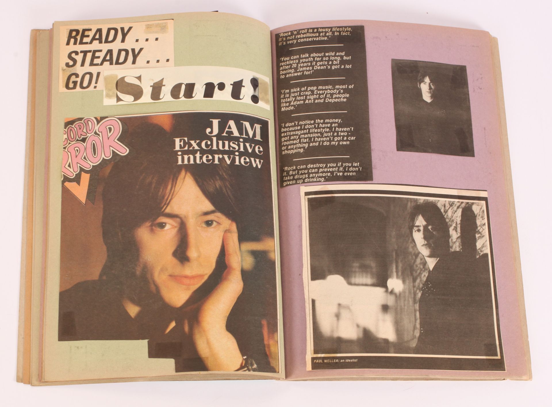 The Jam - Scrapbooks of Magazine Cuttings and Music Magazine Publications - Image 4 of 5