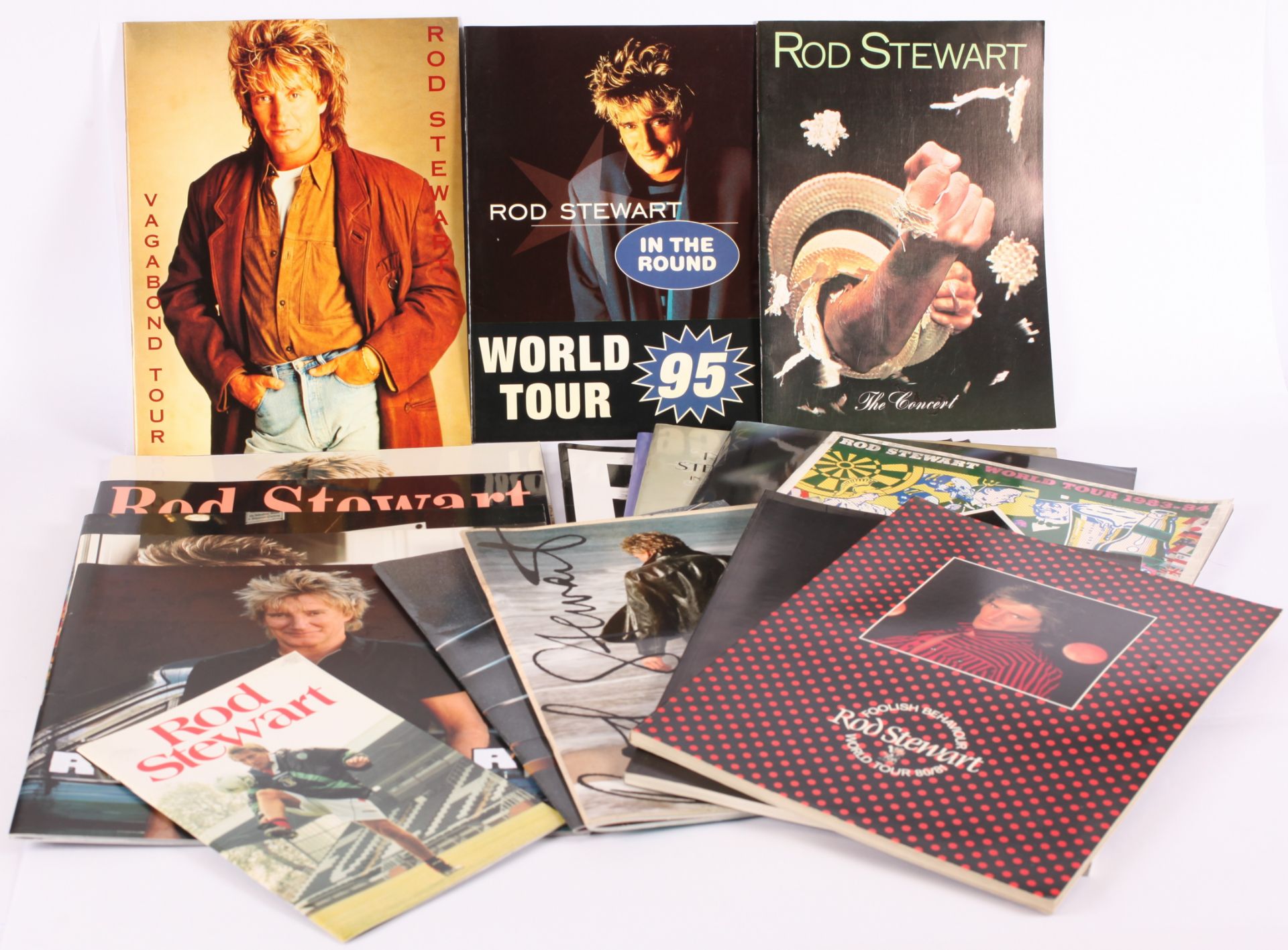 Rod Stewart Tour Programmes