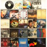 Collection of 1970's Rock LPs Thin Lizzy, ELO, Slade