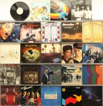 Collection of 1970's Rock LPs Thin Lizzy, ELO, Slade