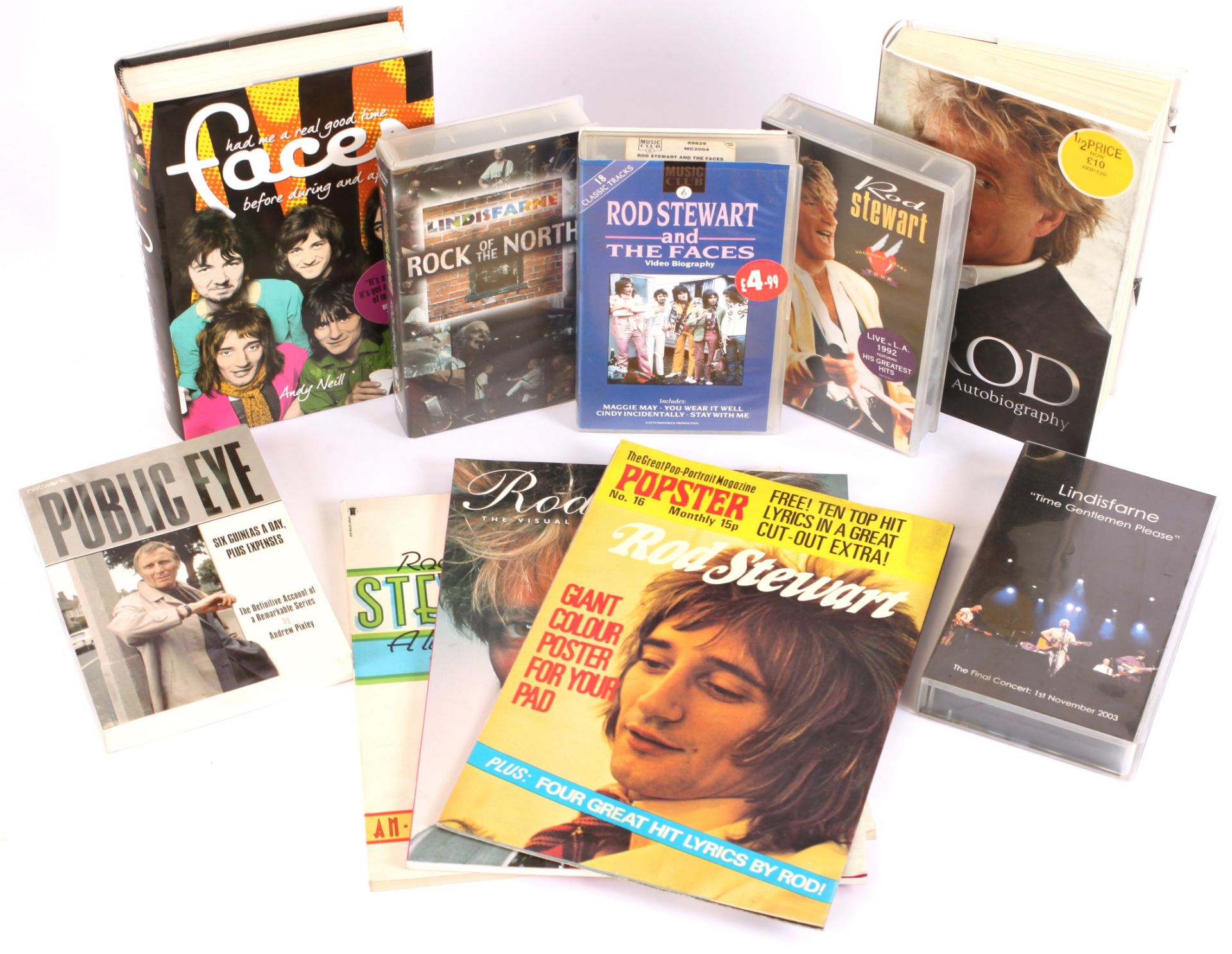 Rod Stewart/Faces and Other Books and Videos