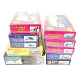 SMER a boxed group of airplane unmade model kits