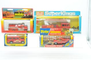 Dinky, Matchbox & Similar a boxed Fire related group to include