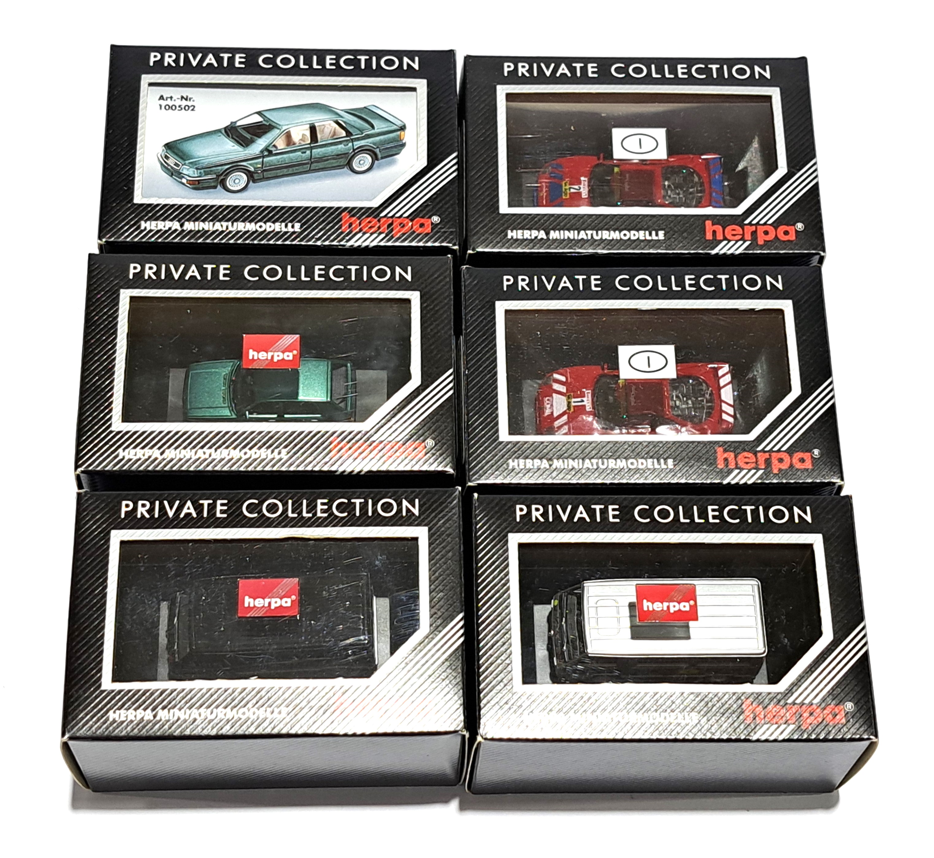Herpa "Private Collection" & "Exclusiv Serie" and similar 1/87 scale diecast cars - Image 4 of 4