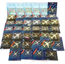Schabak Super Jet a group of blister pack of 1:600 scale airplanes