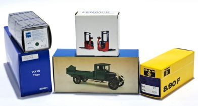 Conrad, a boxed group of vehicles