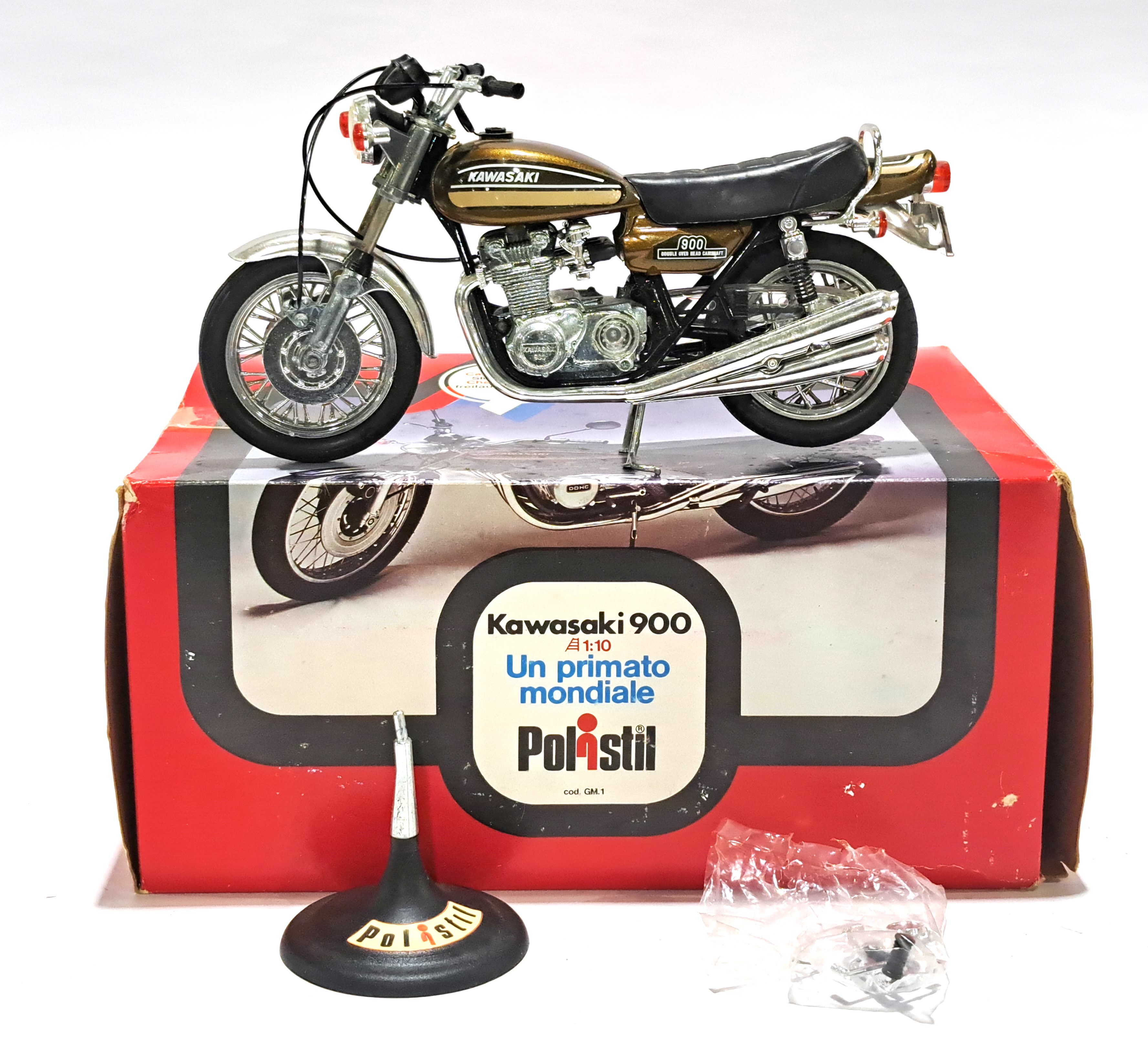 Polistil, a boxed pair of motorcycles - Image 2 of 3