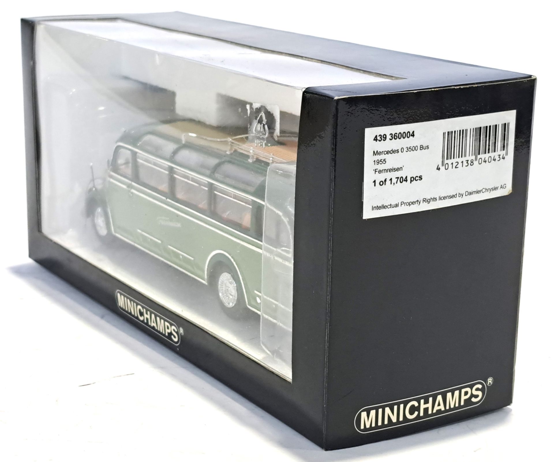 Minichamps Mercedes 0 3500 Bus 1955 "Fernreisen" - Image 2 of 2