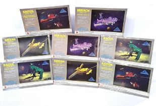 Andromeda a boxed group of Space related model kits