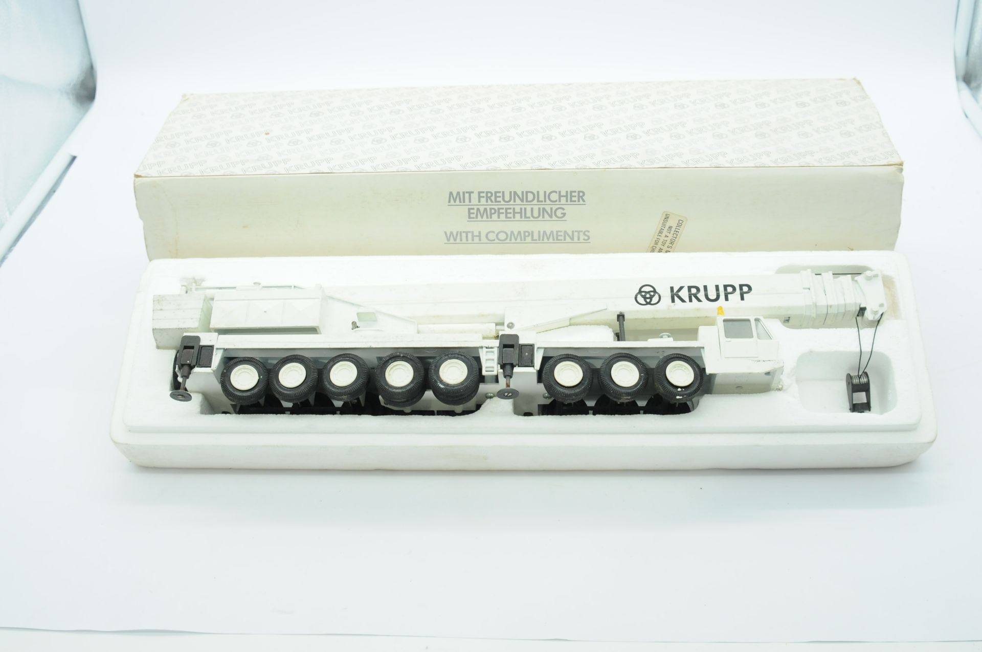 Conrad a boxed 1:50 Scale No.2077 KMK8350 Telescopic Crane "KRUPP"