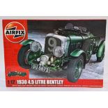 Airfix a 1/12 A20440 "1930 4.5 Litre Bentley". Contents assumed to be Near Mint to Mint due to se...