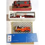 Conrad & Wiking Rosenbauer, a boxed 1:50 & 1:43 scale group comprising