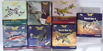 Aviation Archive a boxed group of War in the Pacific, Military Airpower and similar, 1/72 scale a...