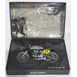 Minichamps a boxed Classic Bike Series 1/12 scale Norton Manx Ray Petty 1960. Conditions generall...