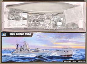 Trumpeter 03708 1/200th scale HMS Nelson plastic kit