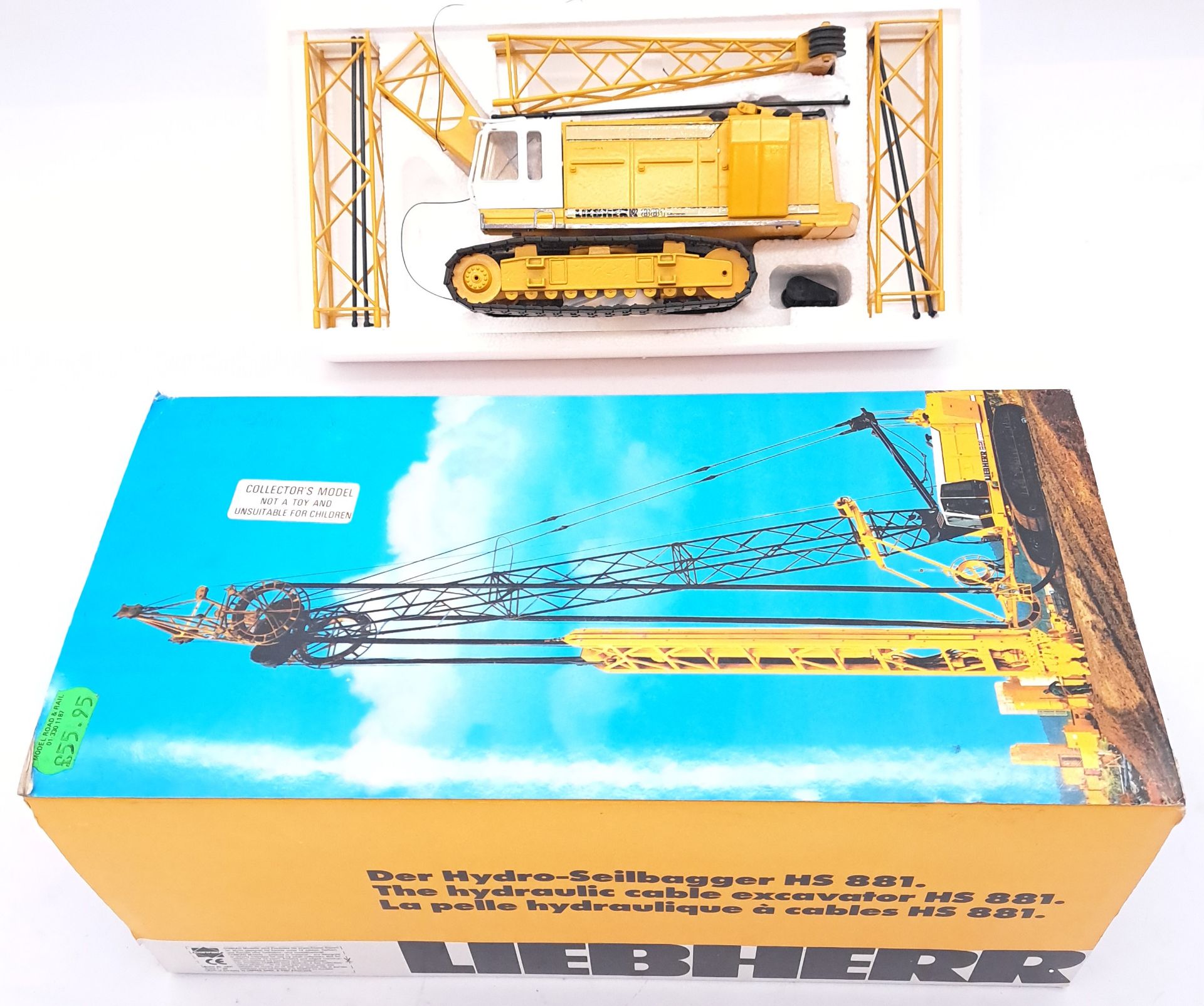 Conrad a boxed No.2831 Liebherr Hydraulic Cable Excavator HS882 - Image 2 of 3