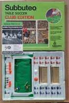 Subbuteo a mixed boxed group to include Subbuteo Club Edition, teams, accessories, and balls and ...