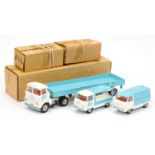 Corgi toys Gift Set "CO-OP" - To Include (1) Scammel Handyman Truck and Trailer, (2) Commer Milk ...