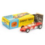 Corgi Toys 154 Ferrari Formula 1 "Grand Prix" racing car - Red Body,with silver base, chrome trim