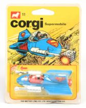 Corgi Toys (Juniors) 11 "Superman - Supermobile Finished in Blue, red and silver 