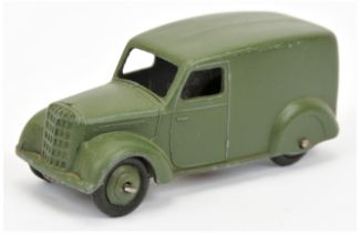 Dinky Toys Military 28 series (280) - (south African) Delivery Van - Green including rigid hubs w...
