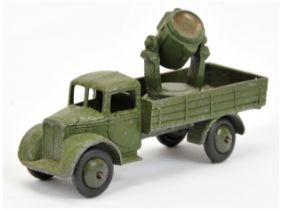Dinky Toys Military Pre-war 22S  Motor truck with searchlight - green including smooth hubs with ...