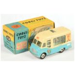 Corgi Toys  428 Smiths Karrier Ice Cream Van "Mister Softee" - Two-Tone light blue over cream spu...