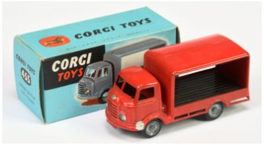 Corgi Toys 454 Karrier Bantam "CWS Soft Drinks" - Red body black inner back and "METTOY" base, si...