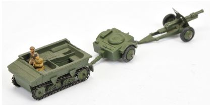 Dinky Toys Military 162 Light Tank Unit Set - To Include 162A Light dragon Tank, 162B trailer and...