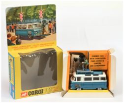 Corgi Toys 479 Commer Mobile Camera Van and spun hubs  "Samuelson Film Service Ltd"  - Two_tone W...