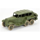 Dinky Toys Military Group To Include - 152B Reconnaissance Car - Green including smooth hubs with...