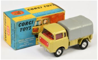 Corgi Toys 470 Forward Control Jeep FC-150 - Avocado body and chassis, red grille and interior, l...