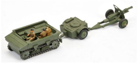 Dinky Toys Military 162 Light Tank Unit Set - To Include 162A Light dragon Tank, 162B trailer and...