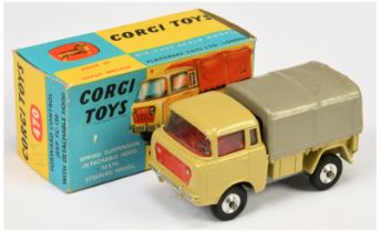 Corgi Toys 470 Forward Control Jeep FC-150 - Avocado body and chassis, red grille and interior, g...