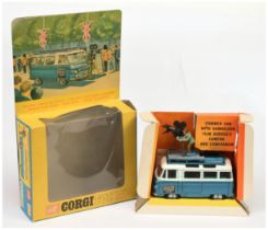 Corgi Toys 479 Commer Mobile Camera Van and spun hubs  "Samuelson Film Service Ltd"  - Two_tone W...