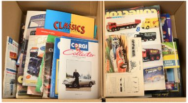 A large group of ephemera catalogues hardback and soft back books all toy related to include  Joh...