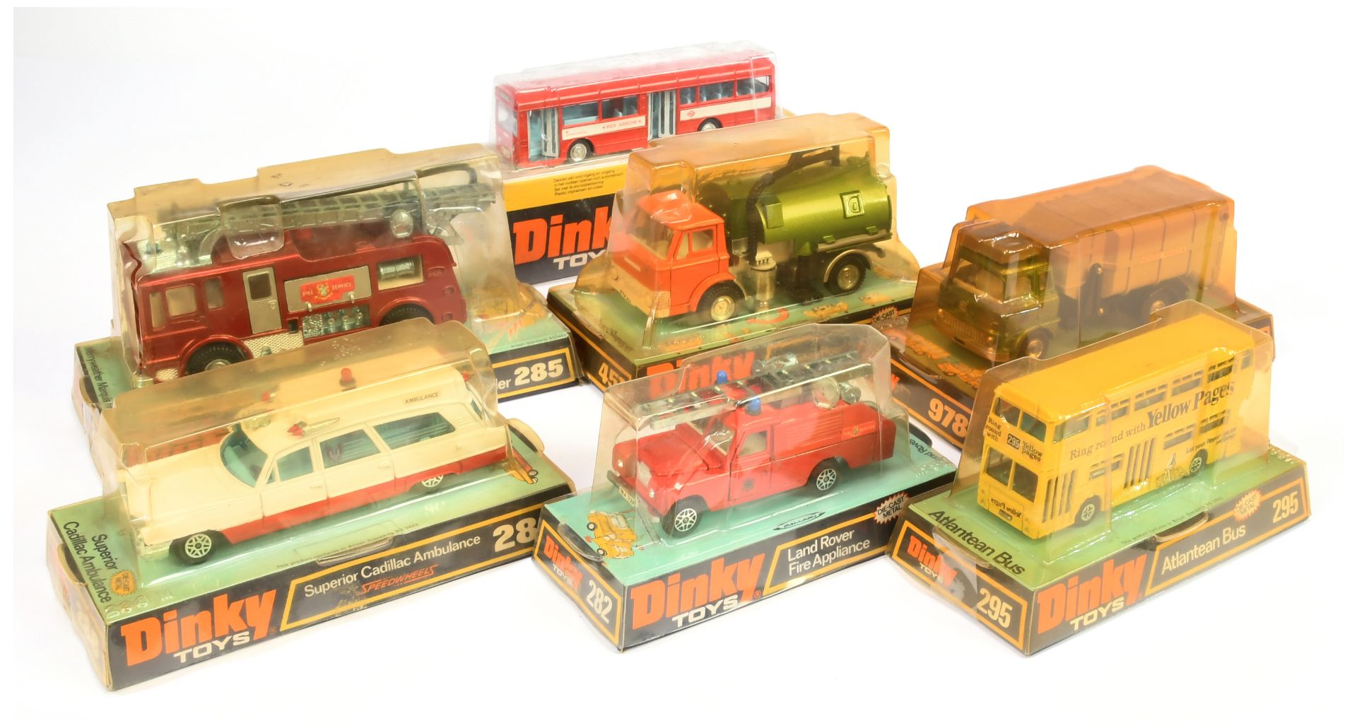 Dinky Group of 1970's Issue Models
