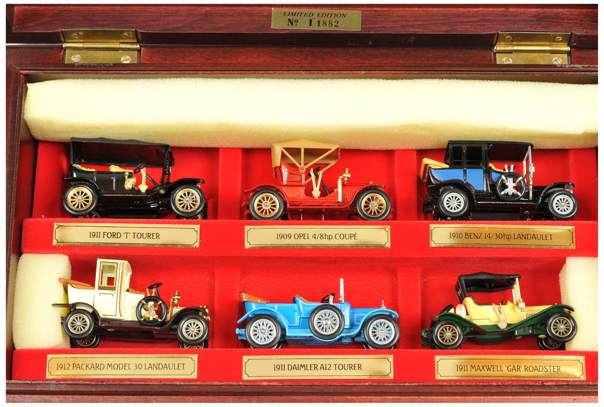 Matchbox Models of Yesteryear a group to include 3 x framed cabinet issues - Yorkshire Steam Wago... - Image 2 of 2